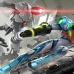 Artwork quảng cáo game Metroid Dread trên Nintendo Switch