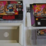 Bao bì (vỏ hộp) băng game Exertainment Mountain Bike Rally/Speed Racer cho hệ máy SNES, một gói game hiếm đi kèm máy tập thể dục.