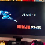 Hình ảnh game Ninja Gaiden 1988 trên màn hình, một game platformer kinh điển