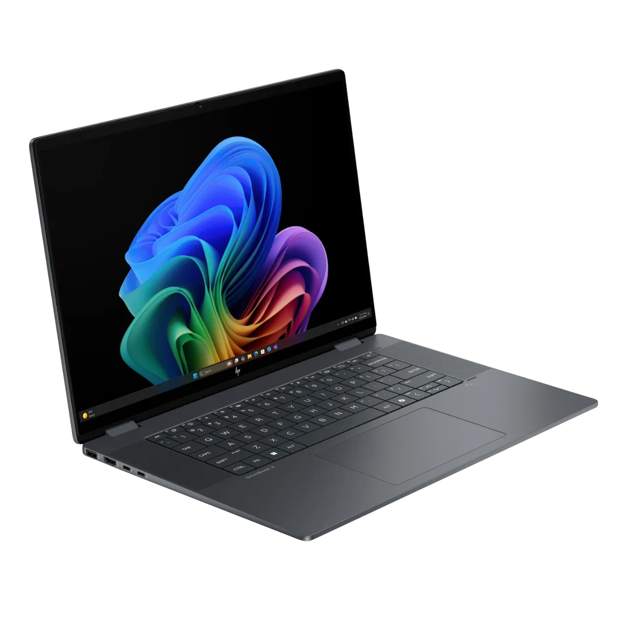 Hình ảnh laptop HP OmniBook X Flip ở chế độ máy tính bảng