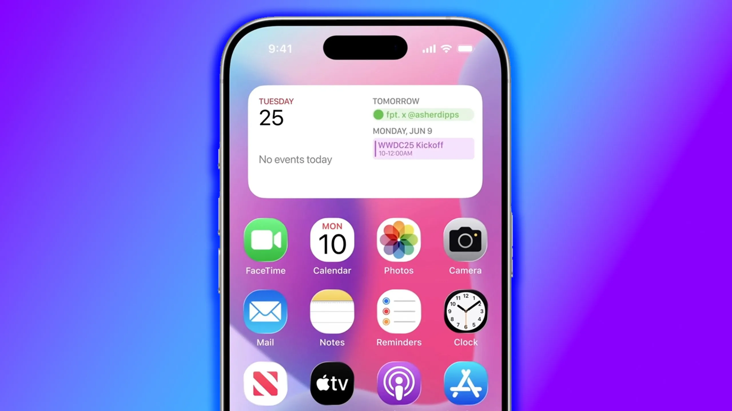 Hình ảnh minh họa giao diện iOS 19 theo dự đoán trước đây