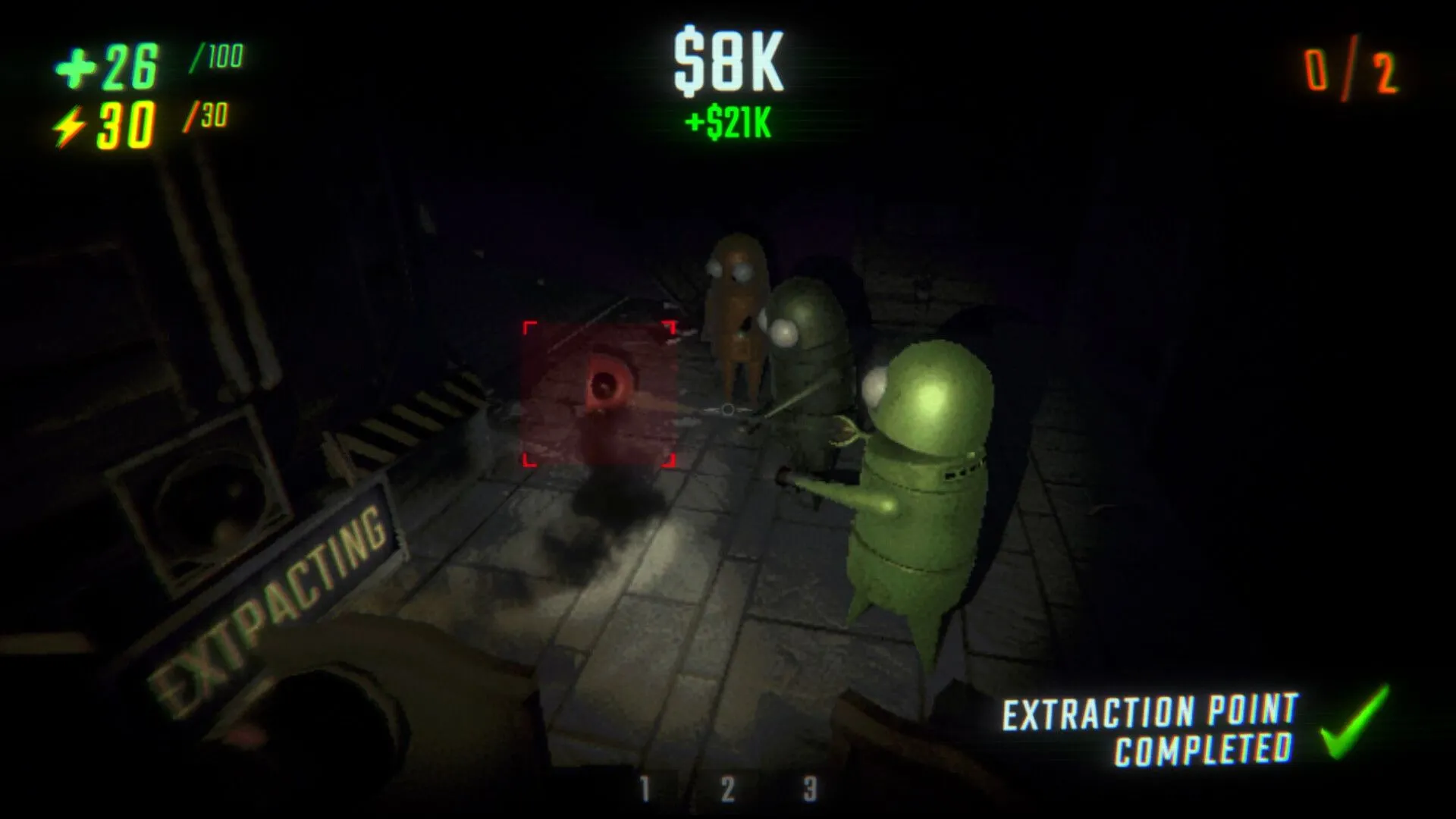 Hình ảnh một căn phòng đổ nát trong môi trường game R.E.P.O.