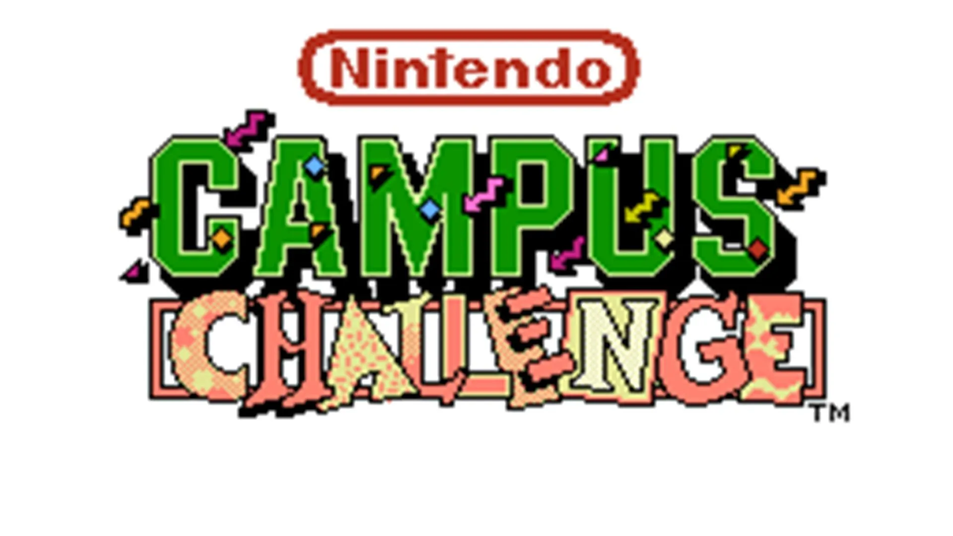 Màn hình tiêu đề của băng game Nintendo Campus Challenge 1992, một trong ba bản duy nhất còn tồn tại.