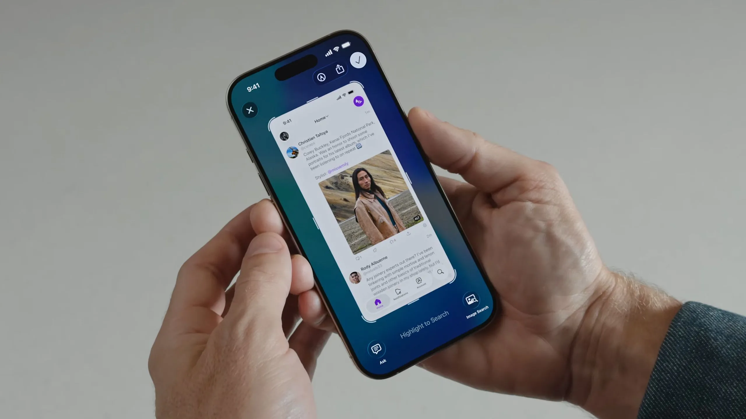 Mở rộng Trí tuệ hình ảnh cho phép tìm kiếm nội dung trực tiếp trên màn hình iPhone với iOS 26
