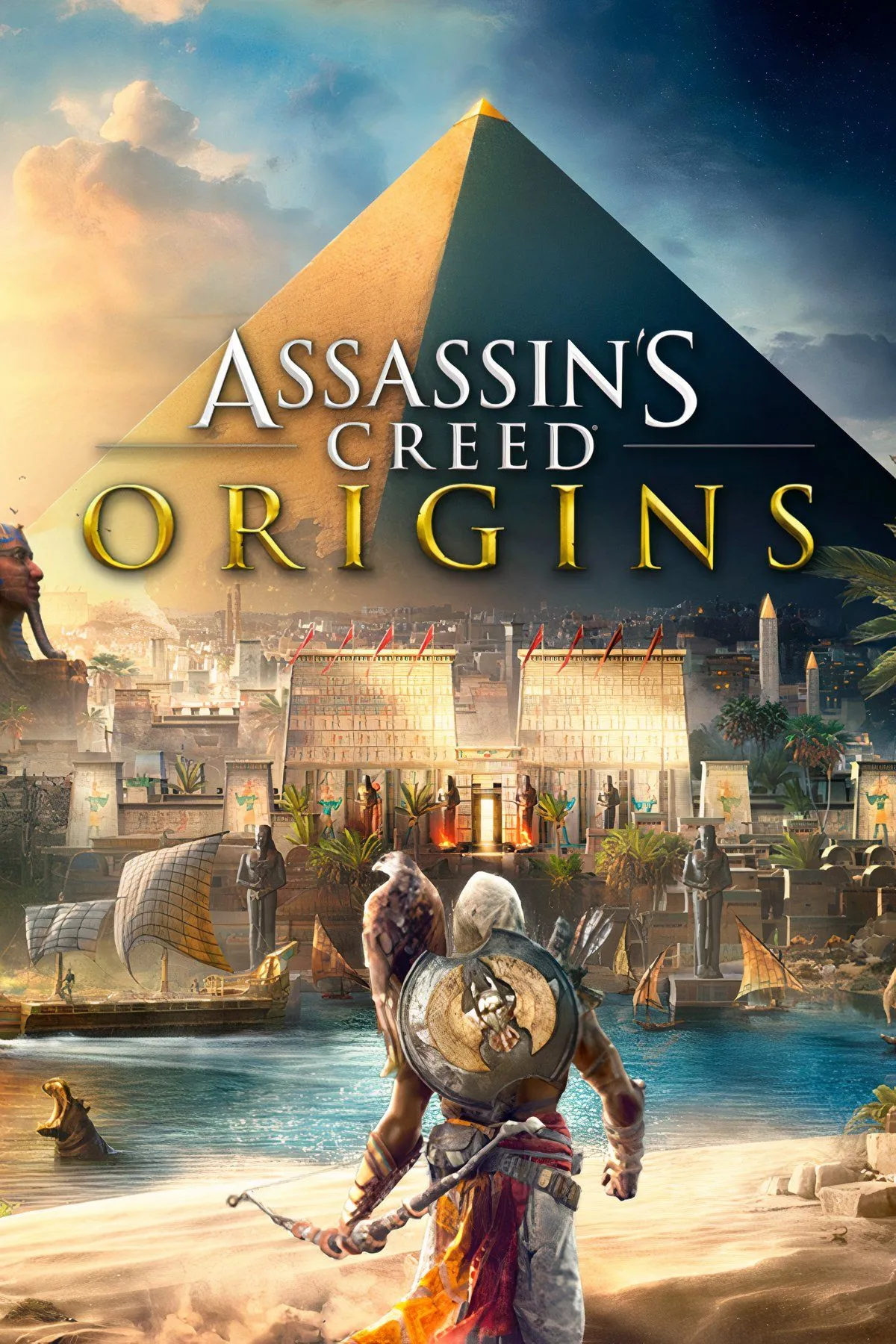 Thế giới Ai Cập cổ đại rộng lớn trong game Assassin's Creed Origins