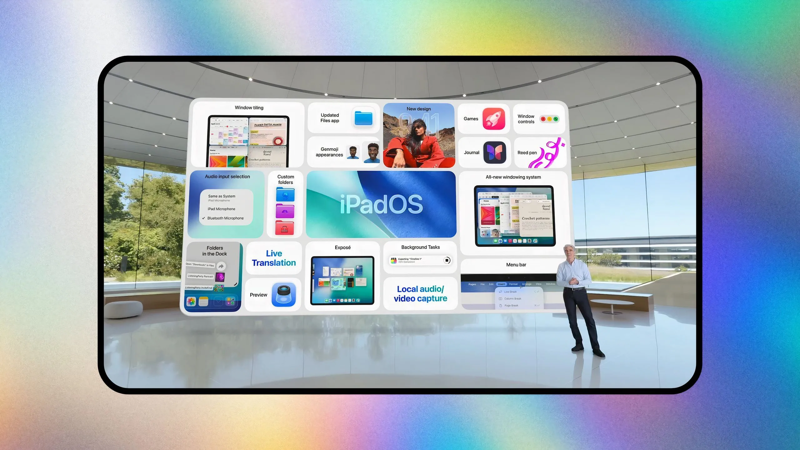Tính năng đa nhiệm và cửa sổ trên iPadOS 26