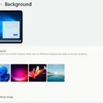 Người dùng cài đặt hình nền Windows 10 trên Windows 11 qua cài đặt cá nhân hóa.