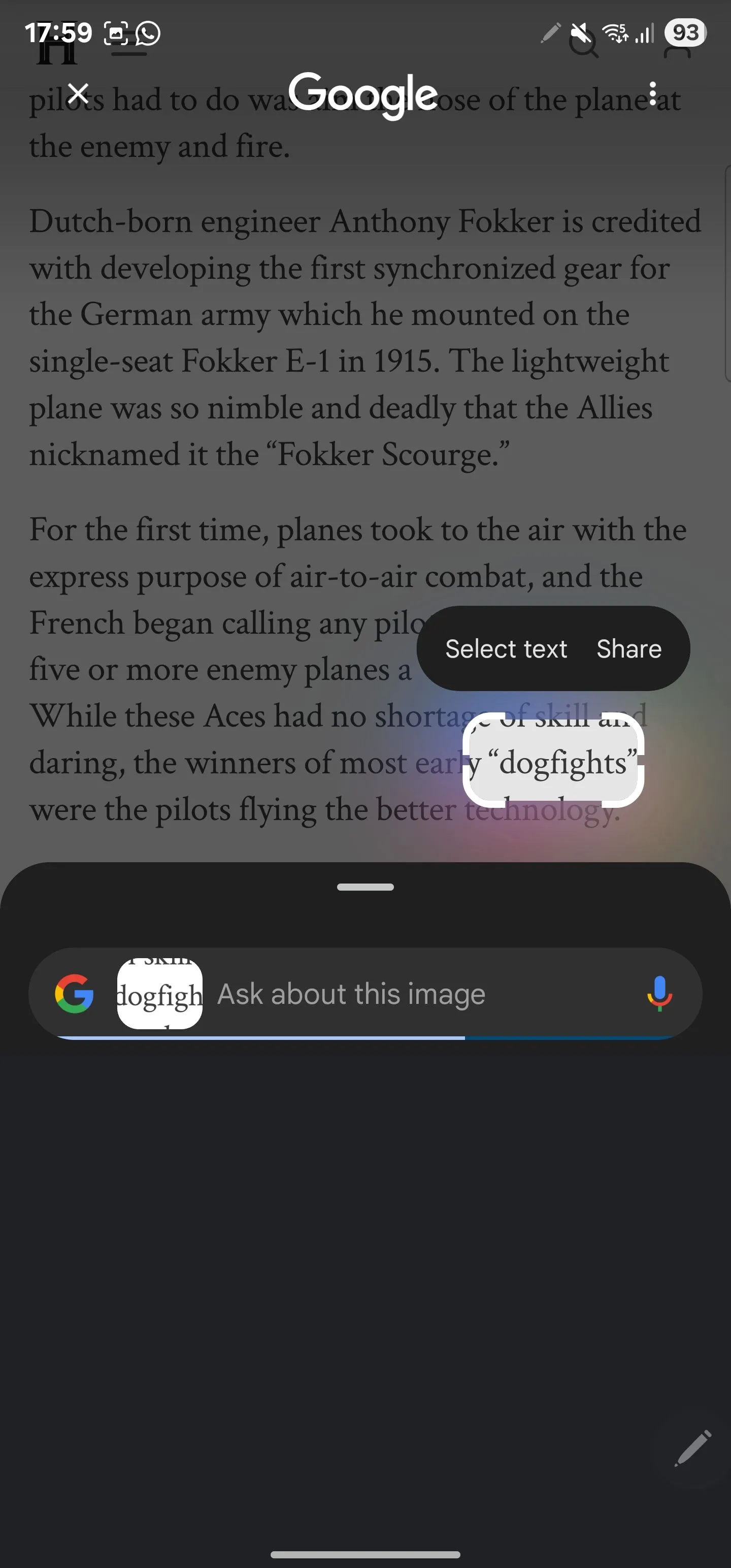 Tra cứu từ vựng và định nghĩa bằng tính năng Circle to Search trên Samsung Galaxy