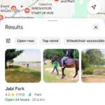 Bản đồ Google Maps hiển thị các điểm tham quan ở Abuja