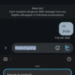Bàn phím Samsung sửa lỗi ngữ pháp trong tin nhắn