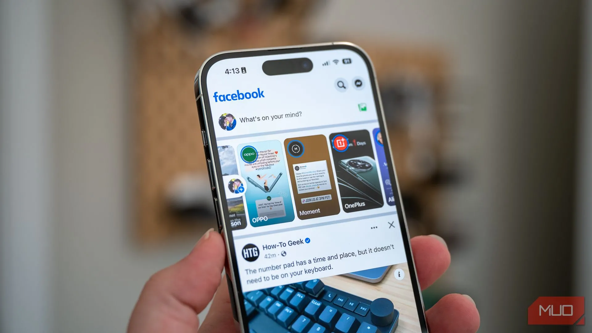 Bảo mật thông tin cá nhân trên trang chủ Facebook qua iPhone 14 Pro
