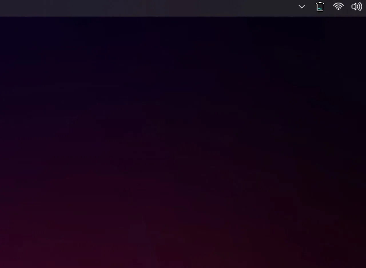 Biểu tượng MiniBin hiển thị trên thanh Taskbar Windows 11