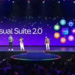 Các diễn giả trình bày về Visual Suite 2.0 tại sự kiện Canva Create 2025