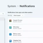 Cách tắt thông báo Google Chrome trên Windows 11