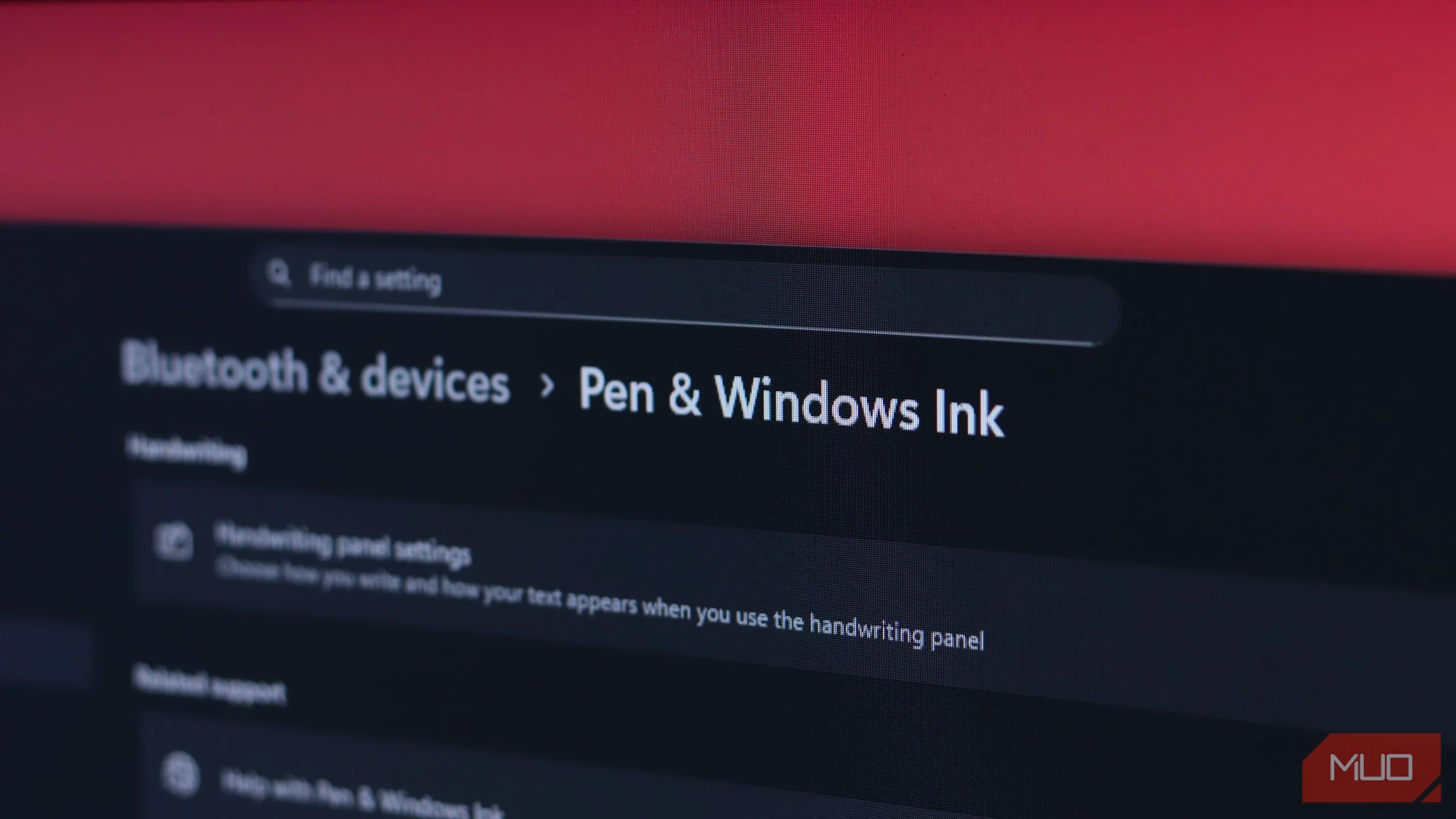 Cài đặt bút cảm ứng và Windows Ink trên Windows