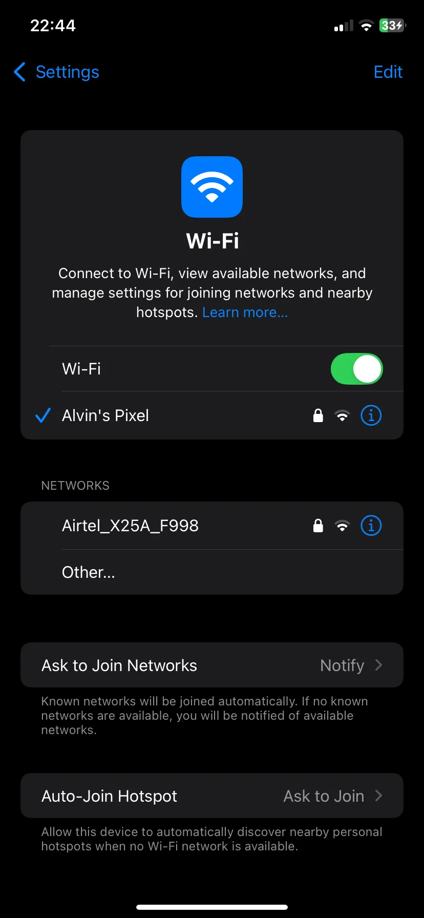 Cài đặt chế độ dữ liệu thấp cho Wi-Fi trên iOS