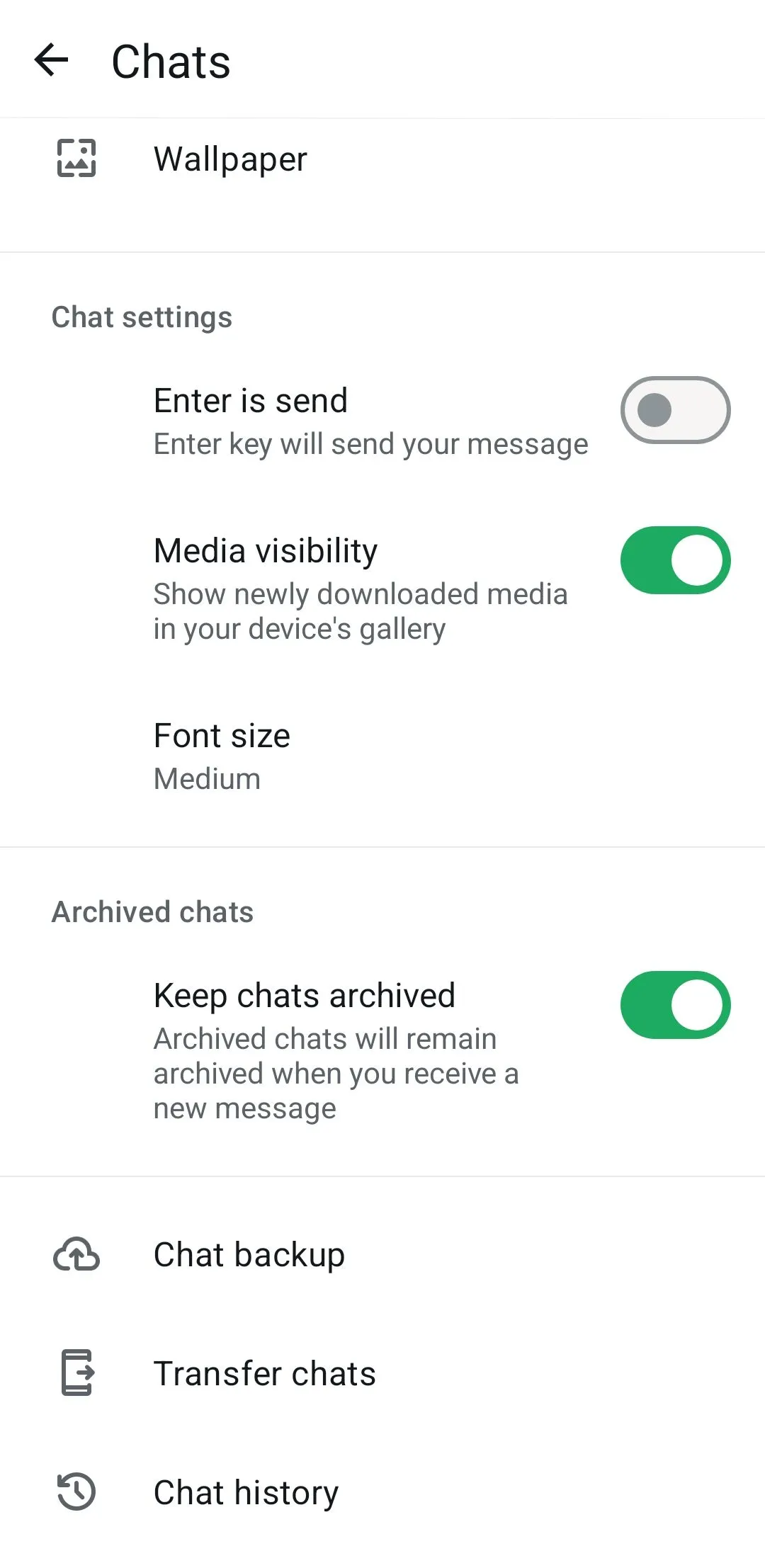 Cài đặt sao lưu trò chuyện WhatsApp trên điện thoại Android, tắt tùy chọn bao gồm video