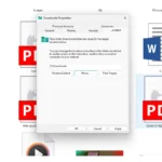Cửa sổ thuộc tính thư mục Downloads trong Windows 11, hiển thị tab Location để thay đổi vị trí lưu trữ file tải về.