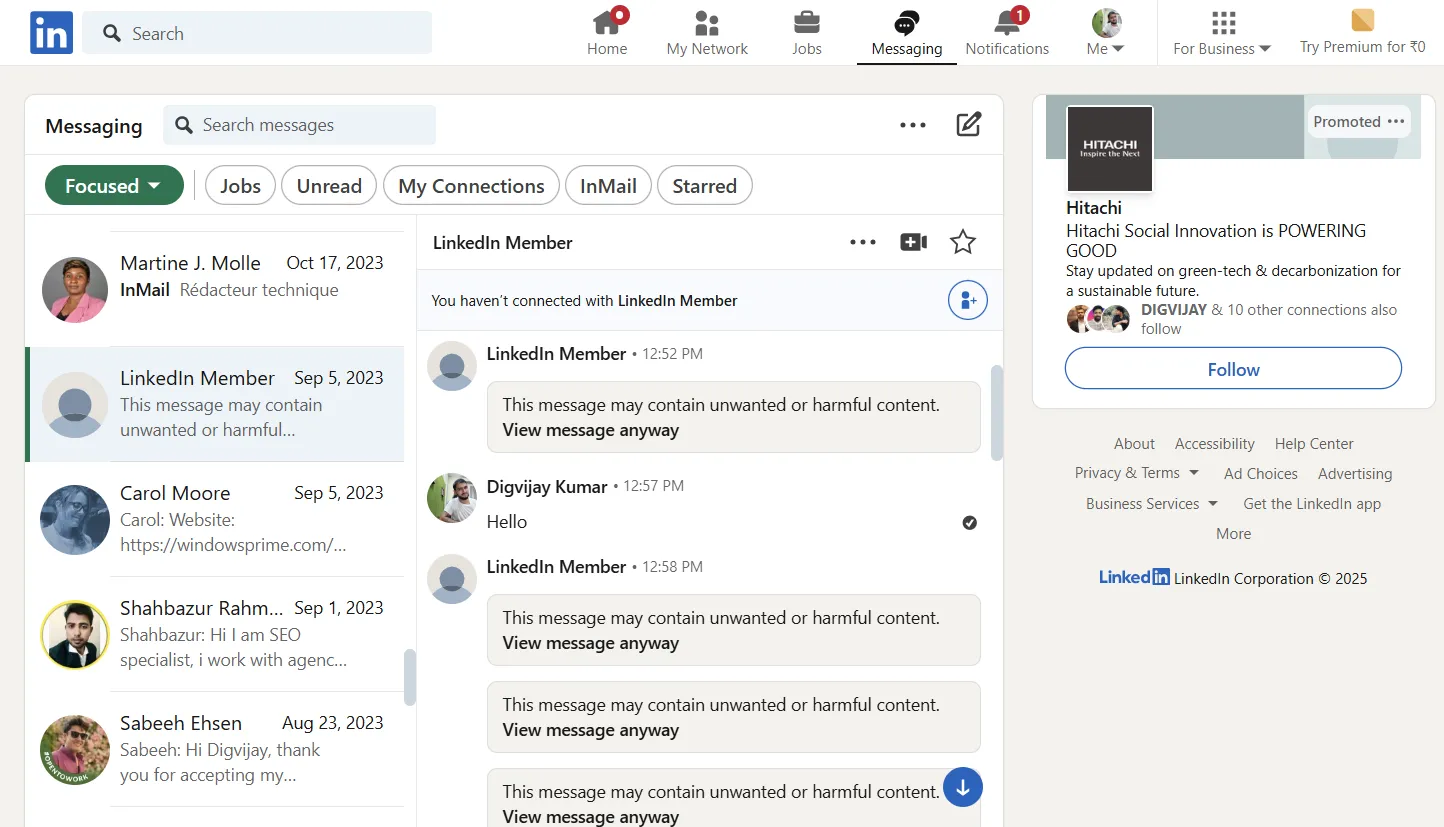 Dấu hiệu lừa đảo tuyển dụng gấp trên LinkedIn
