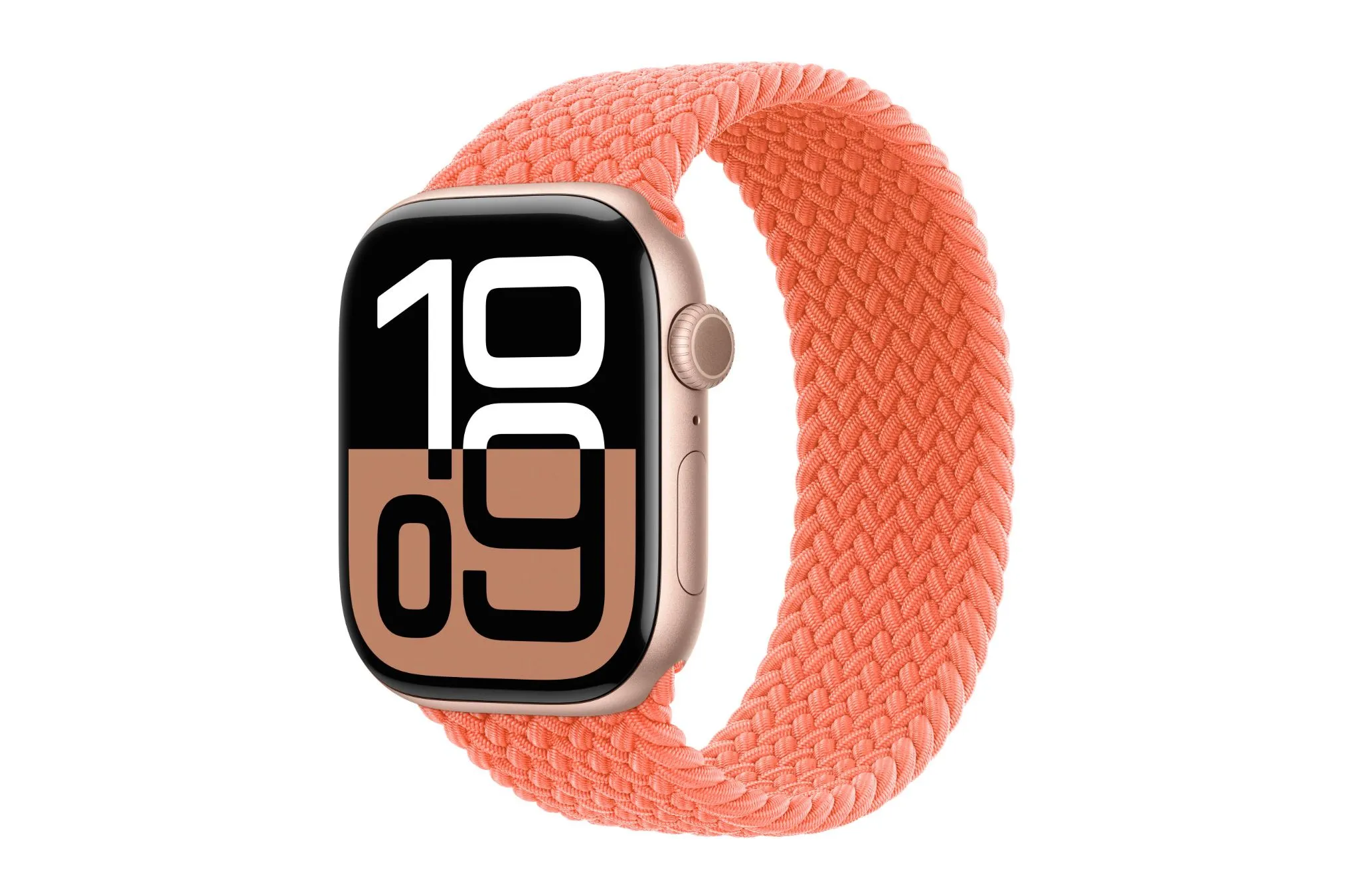Dây đeo Braided Solo Loop Apple Watch màu Tangerine (Cam Quýt) mới ra mắt