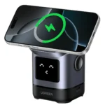Đế sạc không dây từ tính Ugreen Uno 2-in-1 15W cho iPhone và AirPods