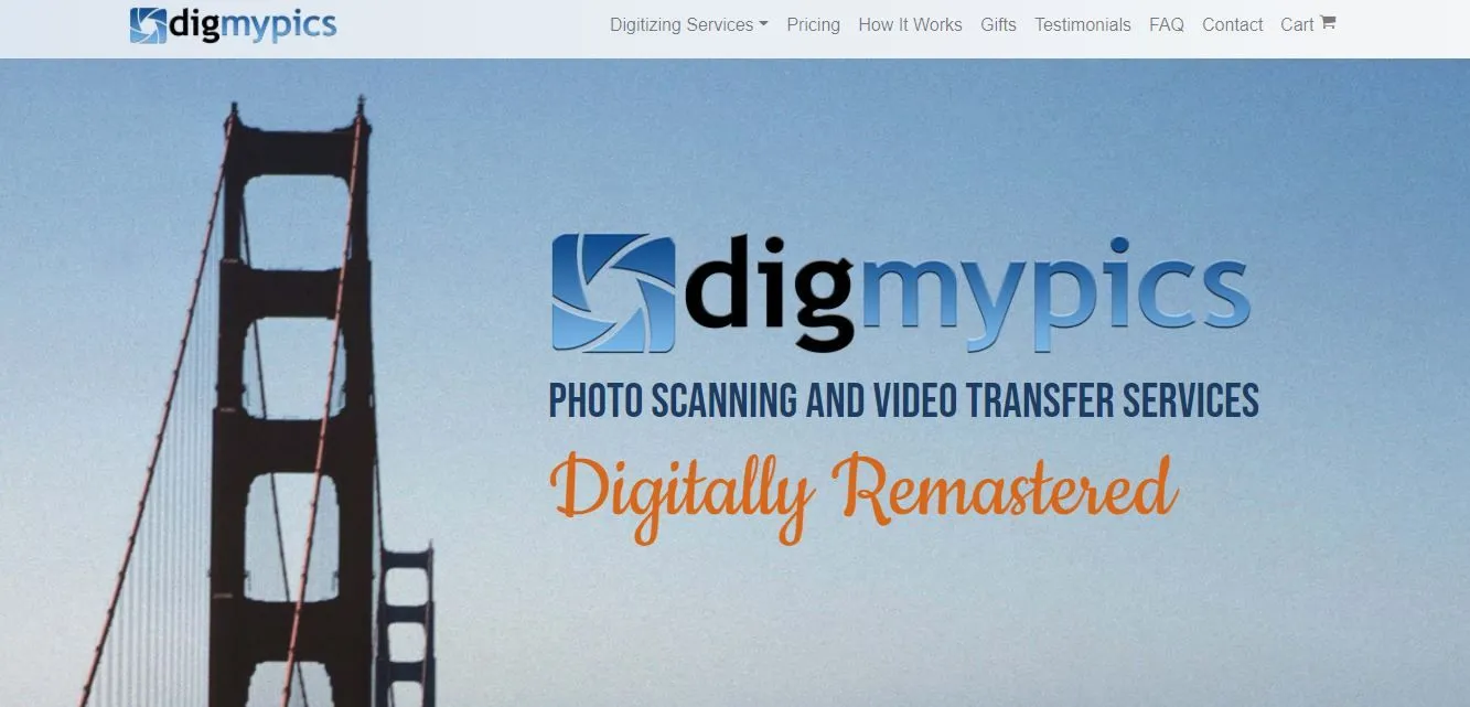 Dịch vụ số hóa ảnh chuyên nghiệp DigMyPics, giúp chuyển đổi ảnh giấy sang định dạng kỹ thuật số