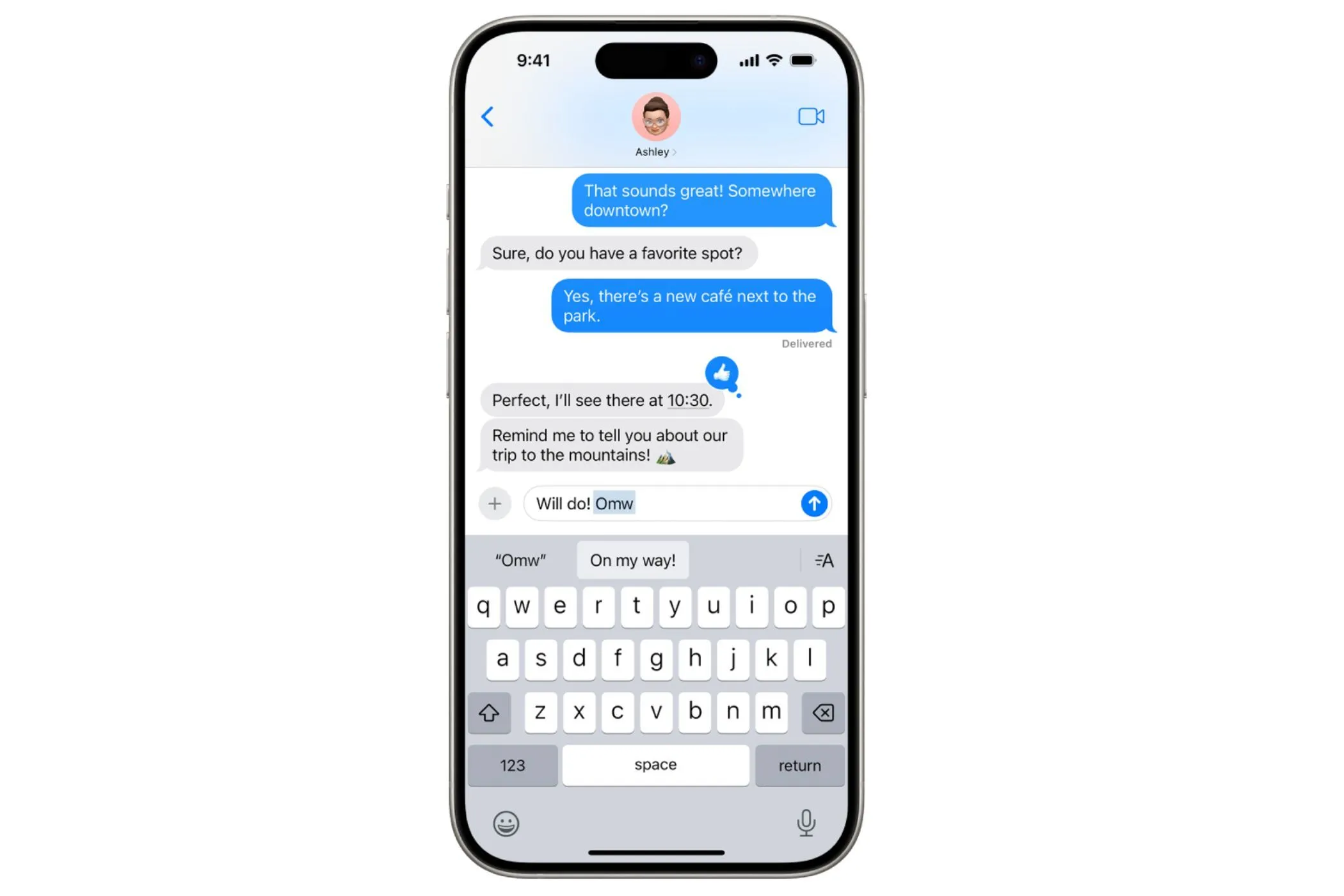 Giao diện chính thức của tính năng Thay thế văn bản (Text Replacement) trên iPhone do Apple cung cấp, minh họa khả năng tạo phím tắt văn bản để tự động điền các cụm từ dài, giúp người dùng gõ nhanh hơn và tiết kiệm thời gian.