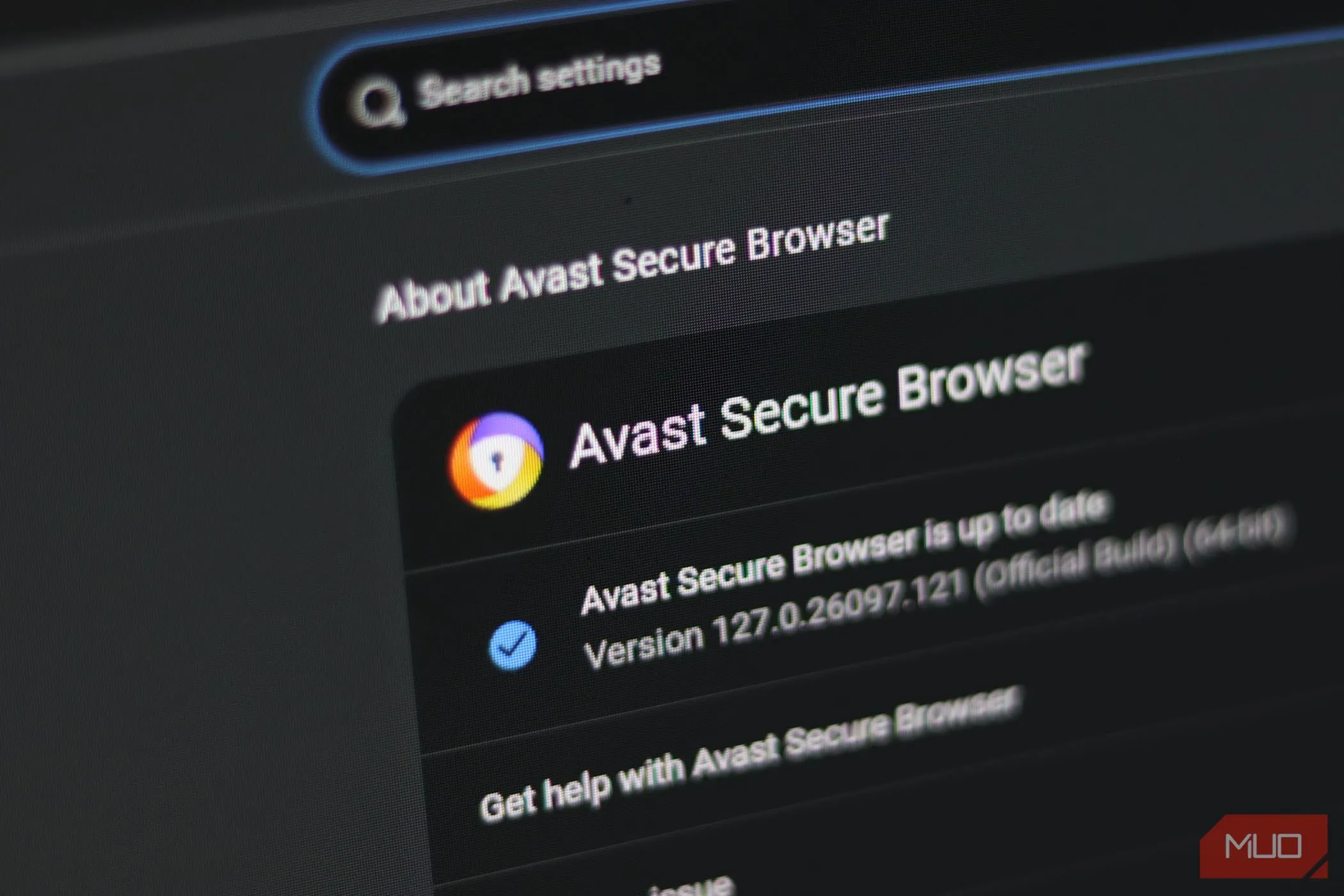 Giao diện của Avast Secure Browser, thể hiện các tính năng bảo mật tích hợp giúp bảo vệ người dùng khỏi các mối đe dọa trực tuyến.