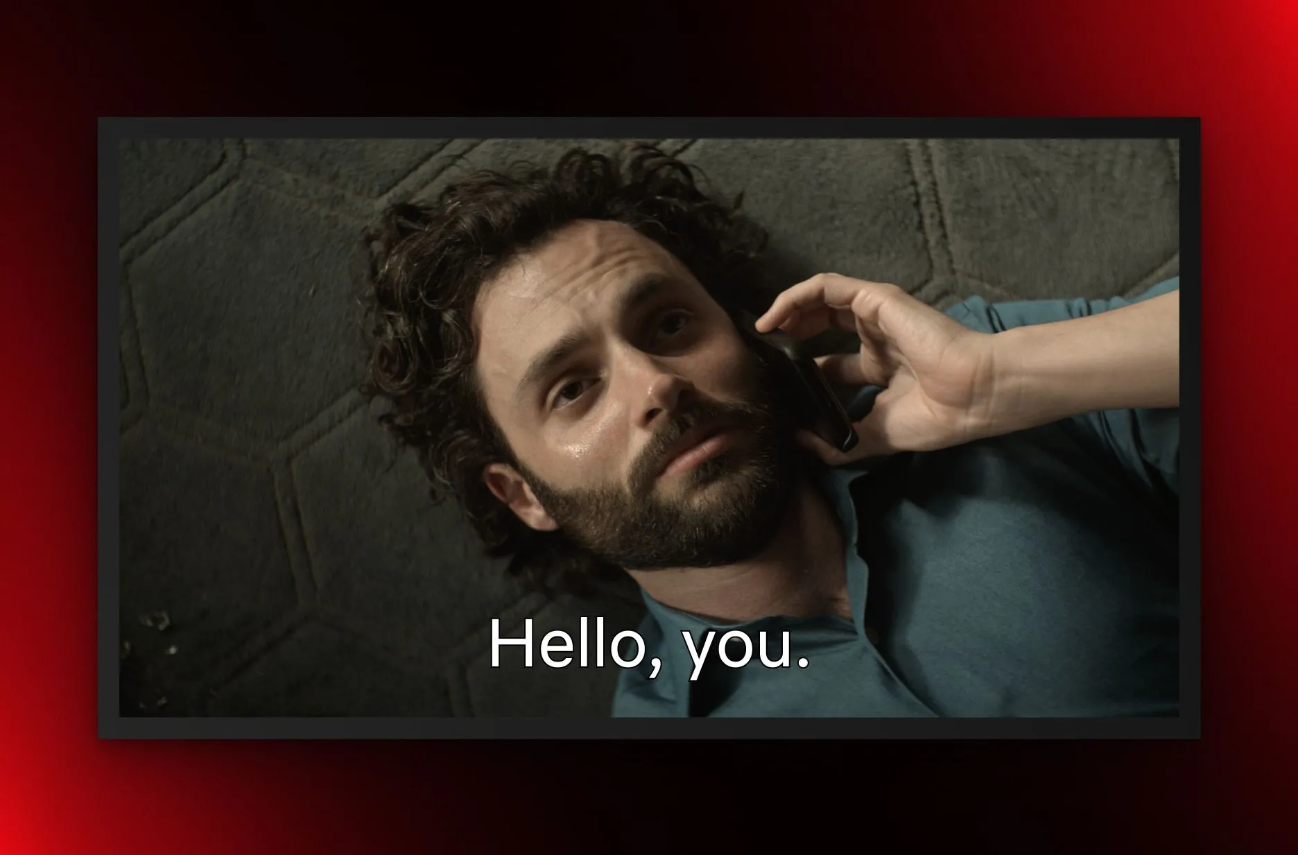 Giao diện tùy chọn phụ đề mới của Netflix với chế độ "chỉ thoại" được đánh dấu.