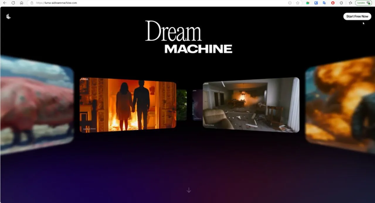 Giao diện website công cụ tạo video AI giả mạo phát tán mã độc Noodlophile