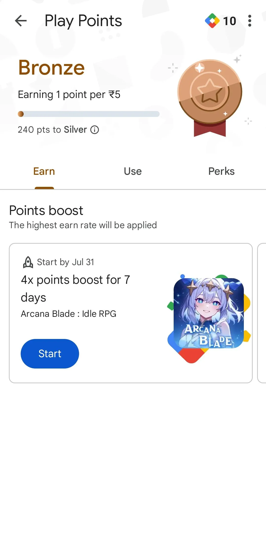 Kiếm điểm Play Points trong Google Play Store