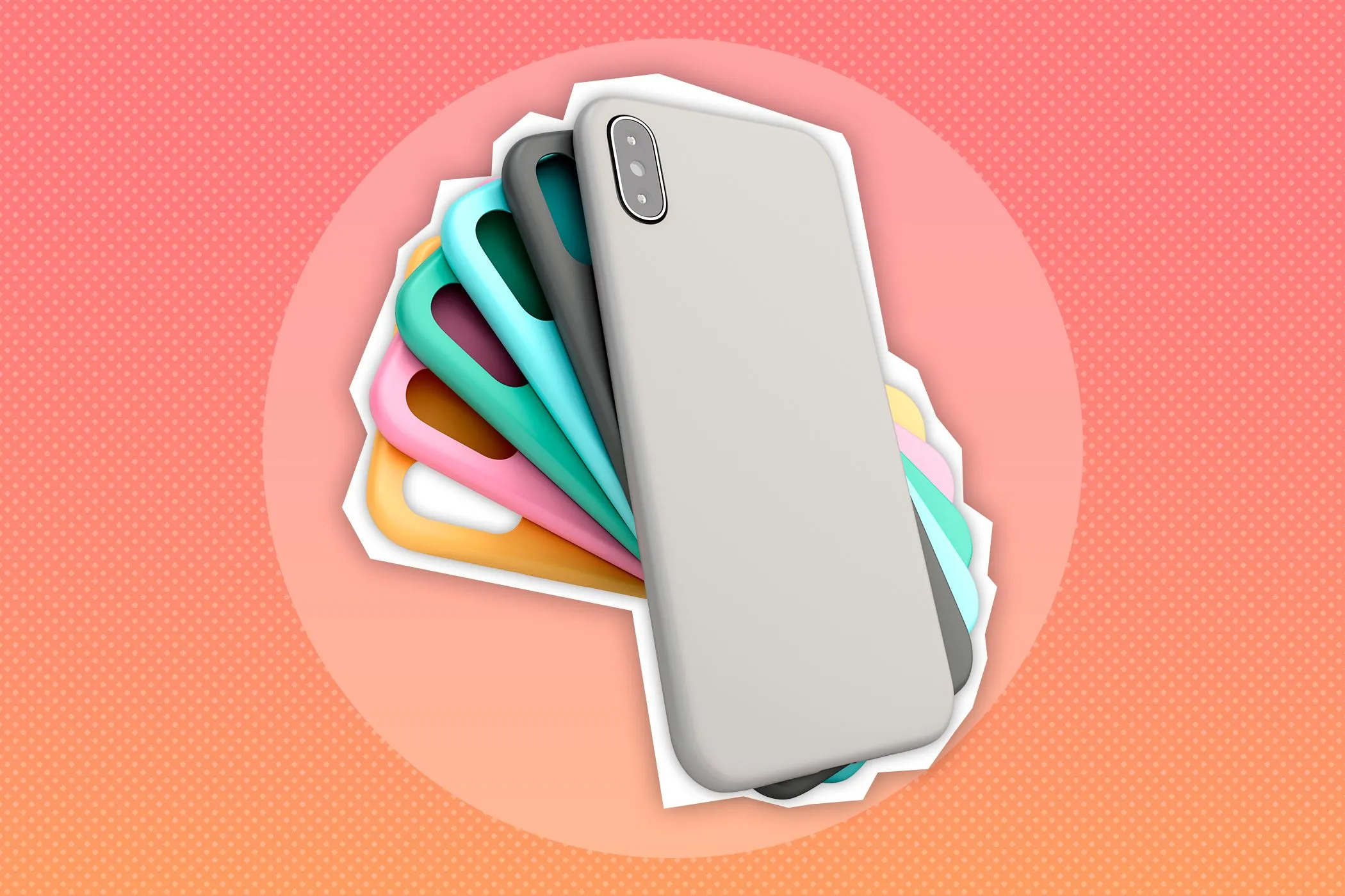 Ốp lưng điện thoại nhiều màu sắc bảo vệ smartphone khỏi va đập