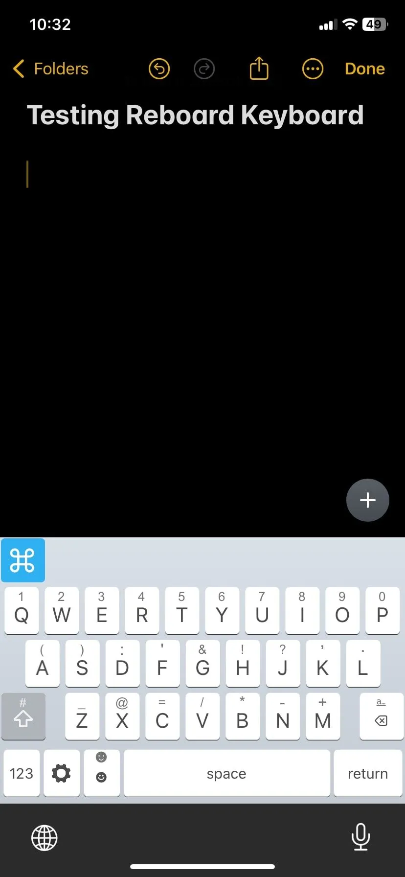 ReBoard Keyboard tích hợp ứng dụng đa nhiệm tiện lợi trên iPhone