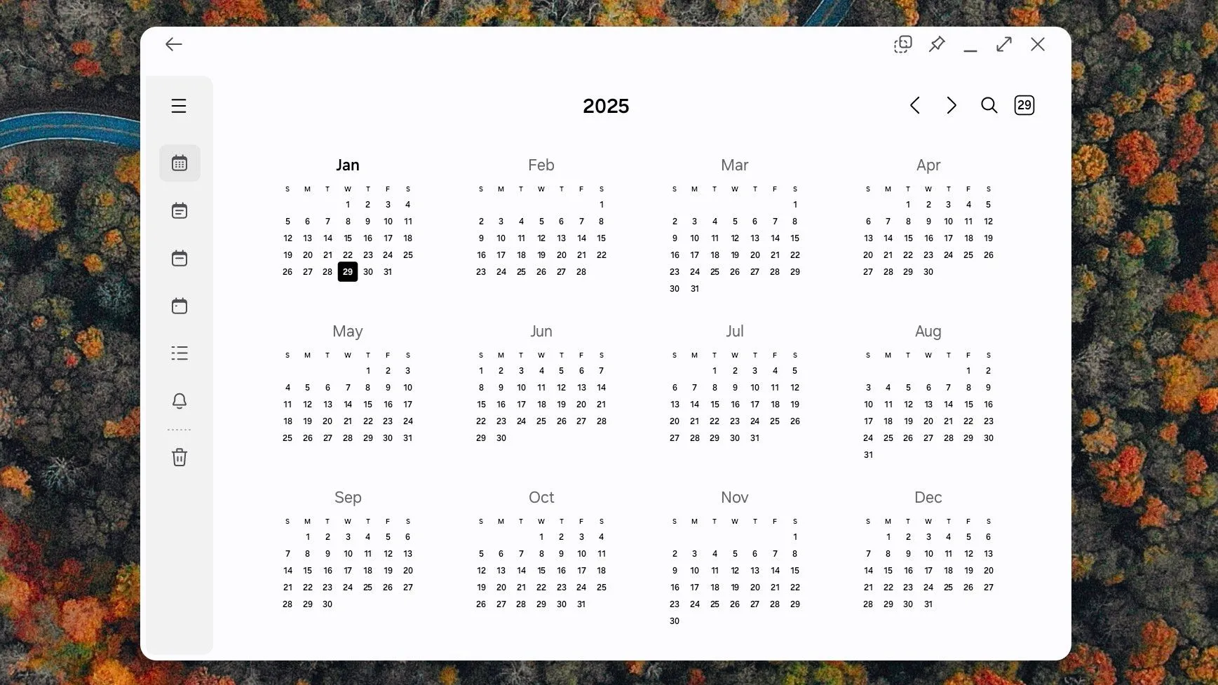 Samsung Calendar hiển thị giao diện tháng và chi tiết sự kiện dưới dạng pop-up trên Samsung DeX
