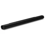 Sonos Arc Ultra màu đen đặt trên kệ, hiển thị thiết kế tối giản và sang trọng của loa soundbar.