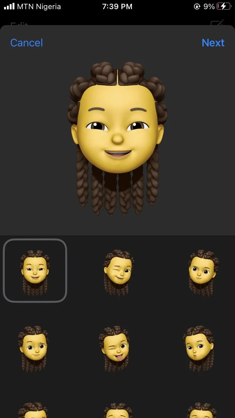 Sử dụng Memoji trên iPhone không có Face ID với chất lượng hạn chế
