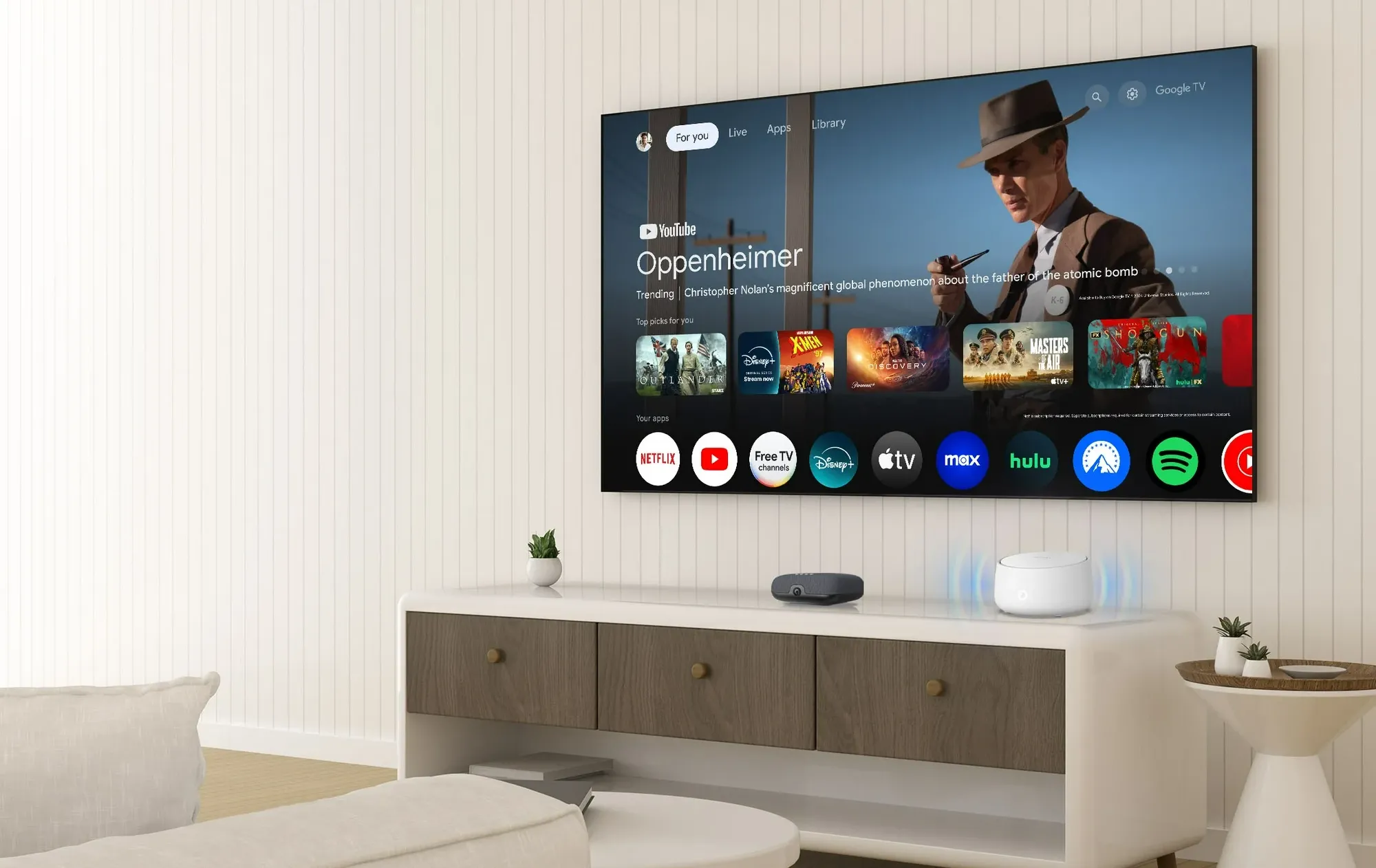 Thiết bị streaming box 4K kết nối với TV, minh họa cho chi phí ẩn khi sở hữu TV 4K