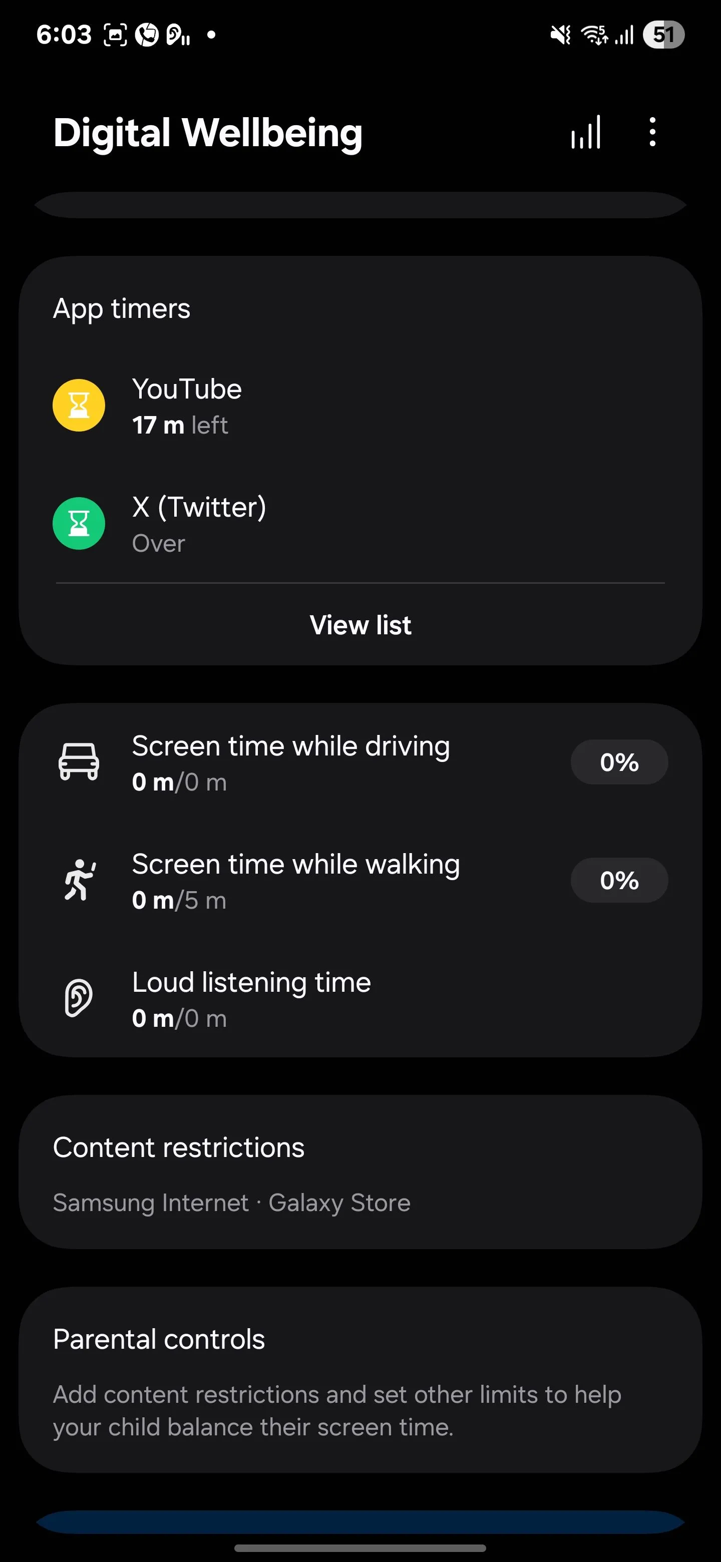 Thiết lập giới hạn thời gian sử dụng cho từng ứng dụng cụ thể bằng tính năng App Timers trên Samsung Digital Wellbeing.