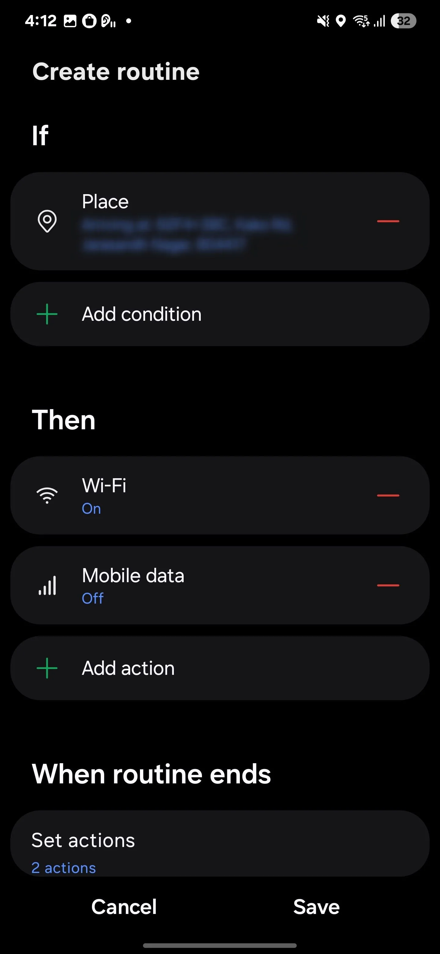 Thiết lập tự động bật Wi-Fi và tắt dữ liệu di động khi về đến nhà với Samsung Routines