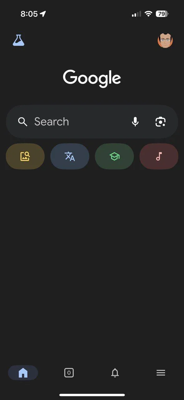 Tìm kiếm bài hát bằng cách ngân nga trong ứng dụng Google trên iPhone