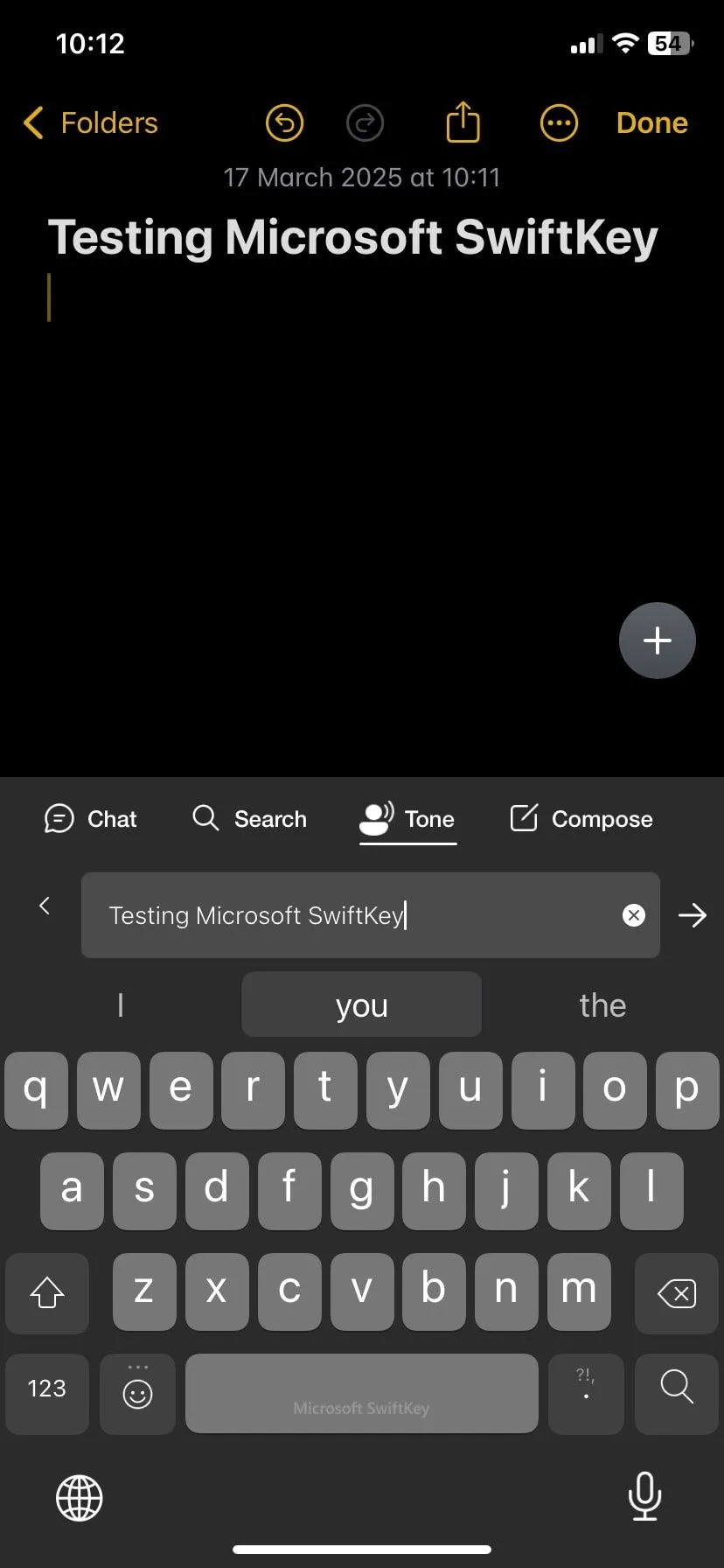 Tính năng điều chỉnh tông giọng tin nhắn thông minh của SwiftKey AI