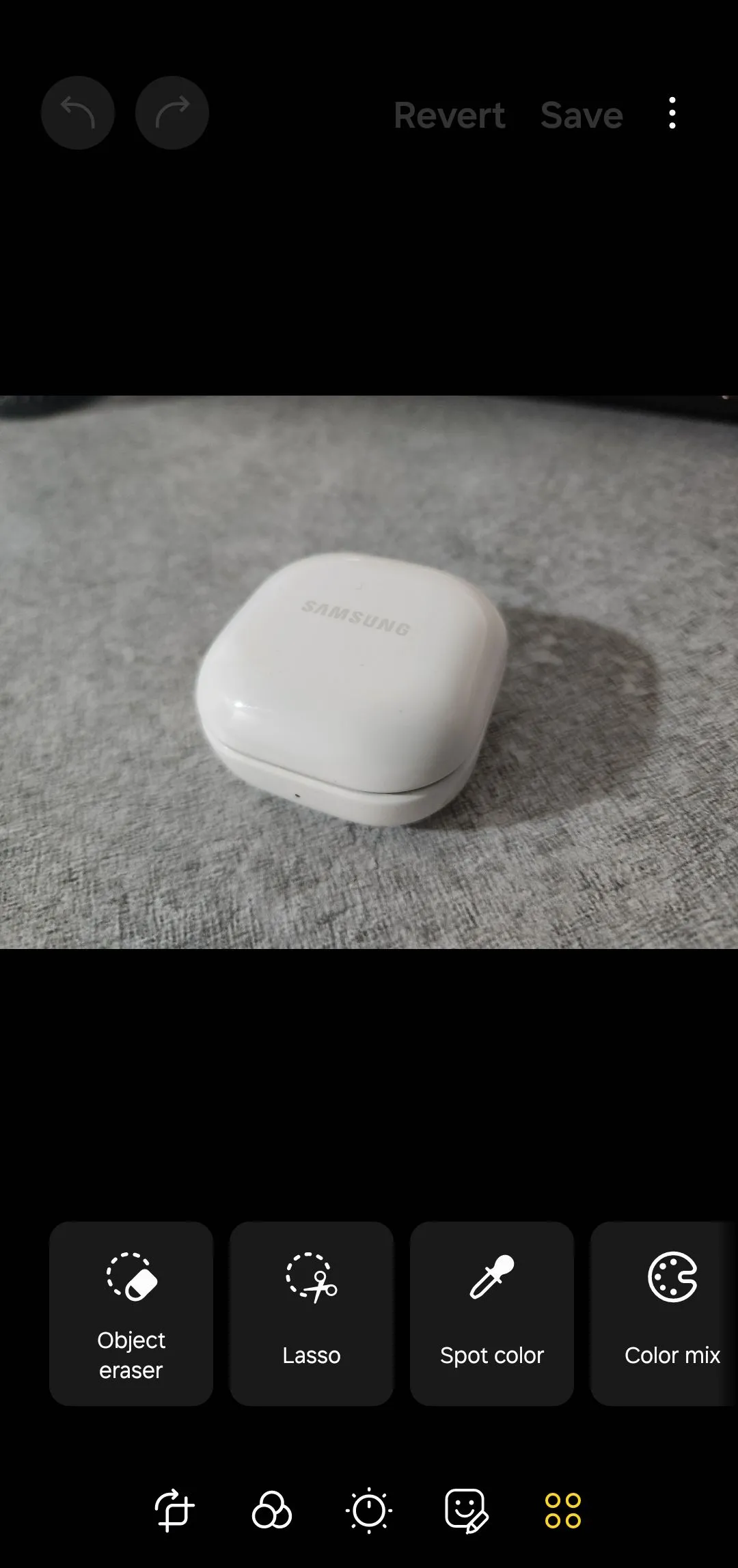 Trình chỉnh sửa ảnh trong ứng dụng Samsung Gallery