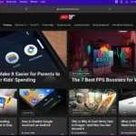 Trình duyệt Safari hiển thị trang web MakeUseOf trên màn hình Mac, minh họa giao diện tinh gọn và khả năng duyệt web mượt mà.