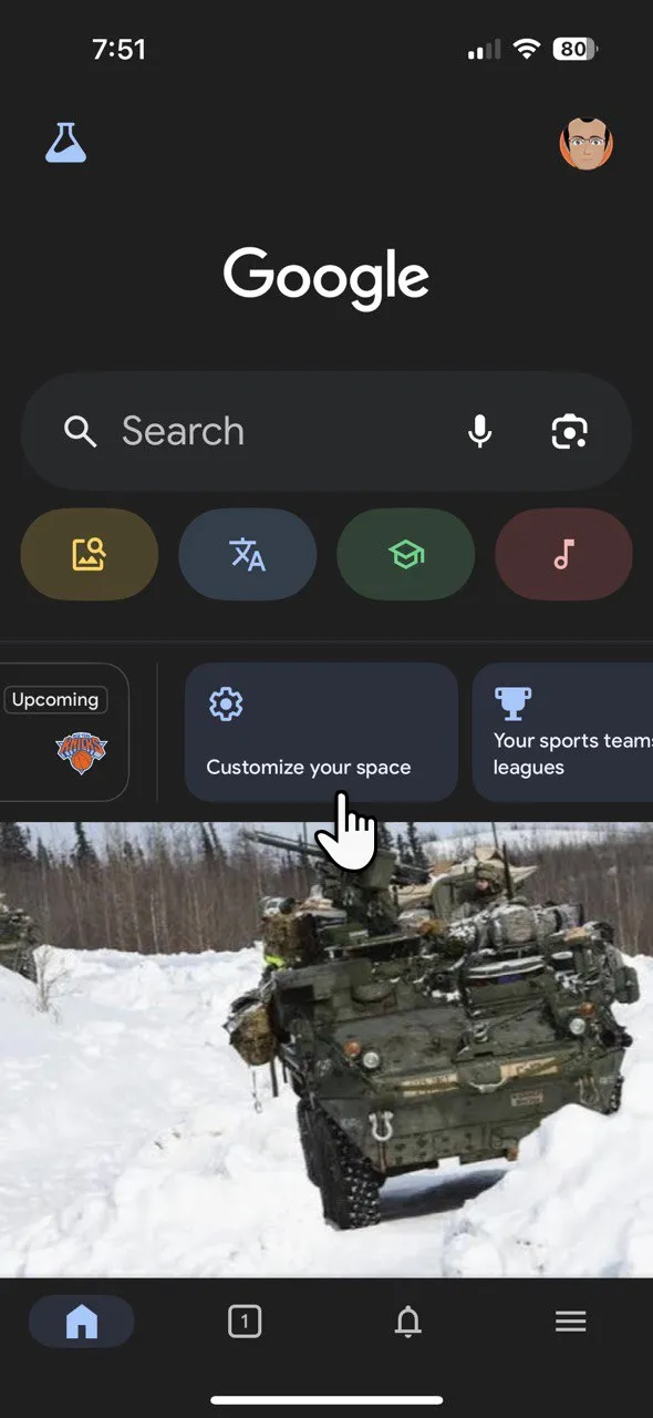 Tùy chỉnh nguồn cấp dữ liệu cá nhân trong Google Discover